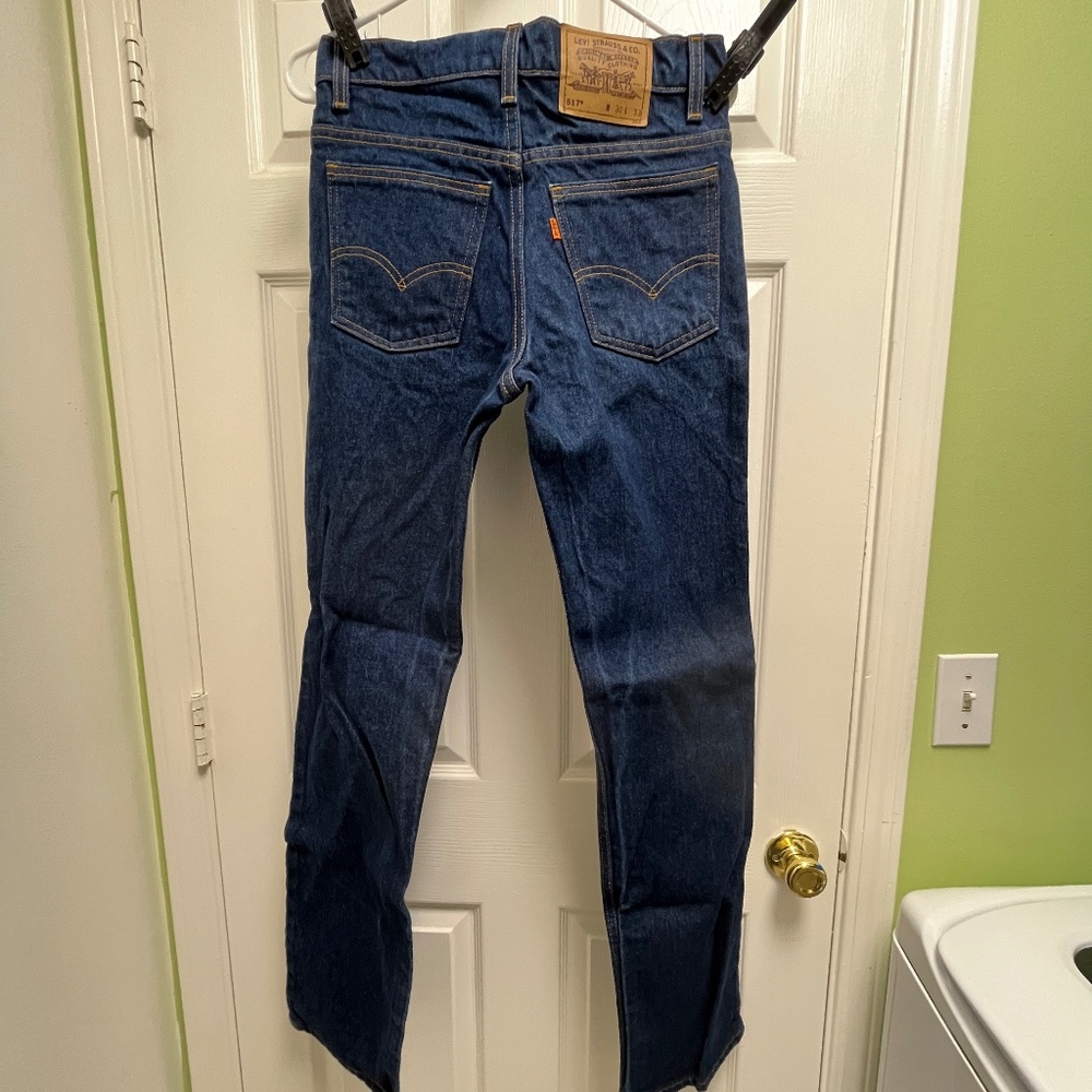 VTG 1980s Levi's 517 Orange Tag, 29W x 32L - Picture 5 of 16